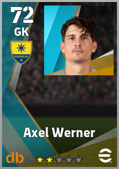 Axel Werner eFootball player card