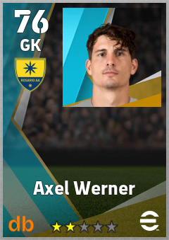 Axel Werner — GK, OVR 76, MAX 76