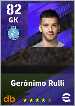 Gerónimo Rulli eFootball player card