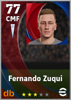 Fernando Zuqui eFootball player card