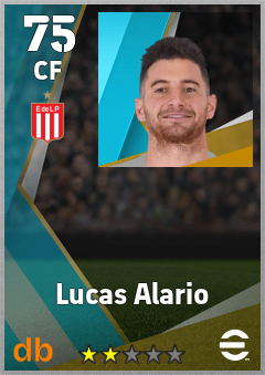 Lucas Alario — CF, OVR 75, MAX 75