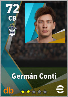 Germán Conti eFootball player card