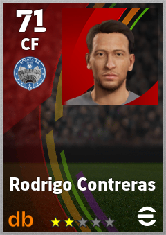 Rodrigo Contreras — CF, OVR 71, MAX 71