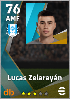 Lucas Zelarayán eFootball player card