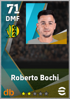 Roberto Bochi — DMF, OVR 71, MAX 71