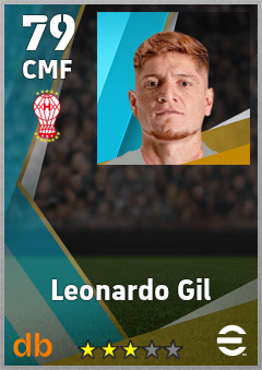 Leonardo Gil — CMF, OVR 79, MAX 79