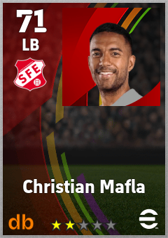 Christian Mafla eFootball player card