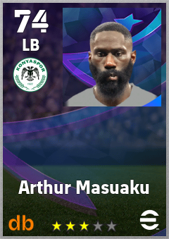 Arthur Masuaku eFootball player card