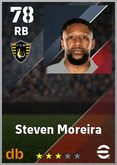 Steven Moreira — RB, OVR 78, MAX 78