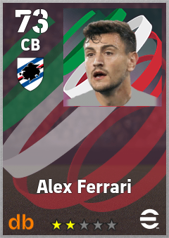 Alex Ferrari eFootball player card