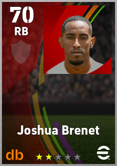 Joshua Brenet eFootball player card