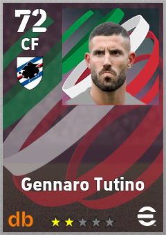 Gennaro Tutino — CF, OVR 72, MAX 72