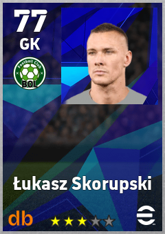 Łukasz Skorupski eFootball player card