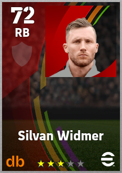 Silvan Widmer eFootball player card