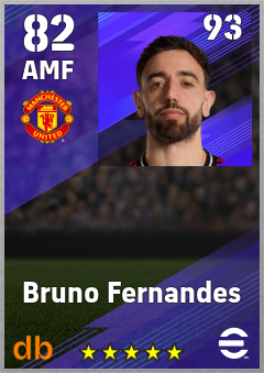 Bruno Fernandes eFootball player card