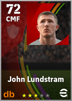John Lundstram eFootball player card