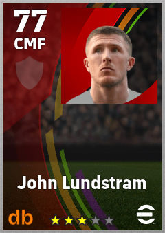 John Lundstram eFootball player card