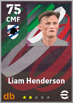 Liam Henderson eFootball player card