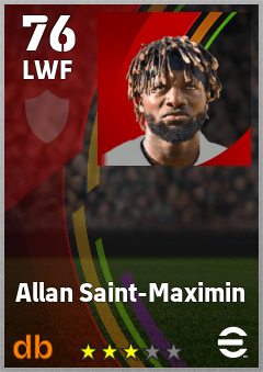 Allan Saint-Maximin eFootball player card