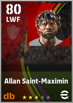 Allan Saint-Maximin eFootball player card