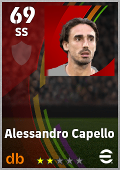Alessandro Capello eFootball player card