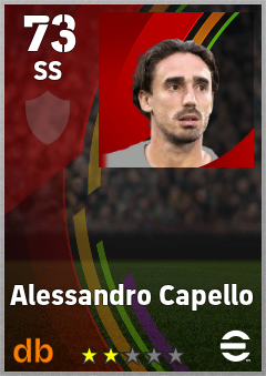 Alessandro Capello — SS, OVR 73, MAX 73