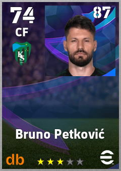 Bruno Petković eFootball player card