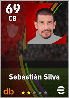 Sebastián Silva eFootball player card