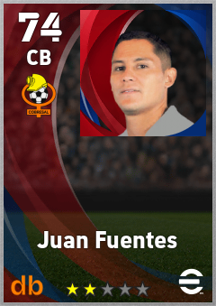 Juan Fuentes eFootball player card