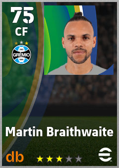Martin Braithwaite eFootball player card