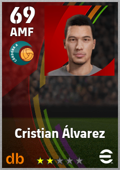 Cristian Álvarez — AMF, OVR 69, MAX 69