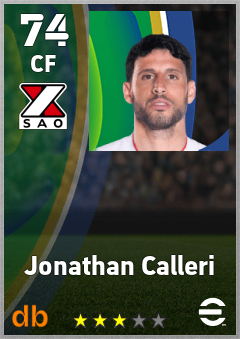 Jonathan Calleri eFootball player card