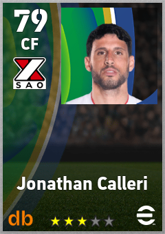 Jonathan Calleri eFootball player card