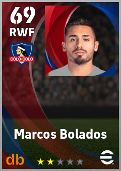 Marcos Bolados — RWF, OVR 69, MAX 69