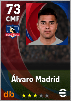 Álvaro Madrid — CMF, OVR 73, MAX 73