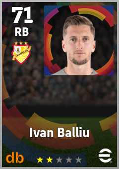 Ivan Balliu eFootball player card