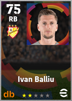 Ivan Balliu eFootball player card