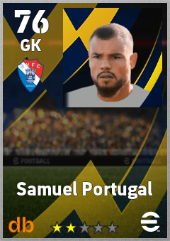 Samuel Portugal — GK, OVR 76, MAX 76