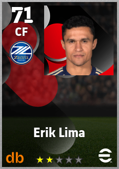 Erik Lima eFootball player card