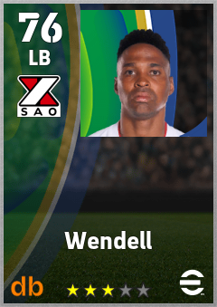 Wendell — LB, OVR 76, MAX 76