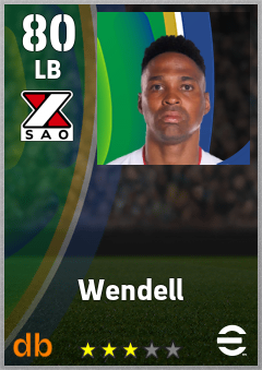 Wendell — LB, OVR 80, MAX 80