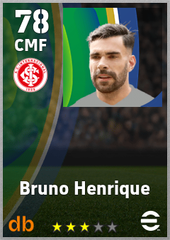 Bruno Henrique eFootball player card