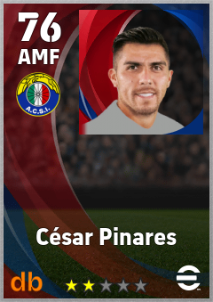César Pinares — AMF, OVR 76, MAX 76