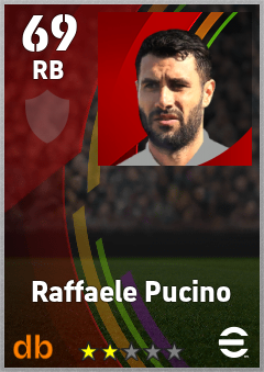 Raffaele Pucino eFootball player card