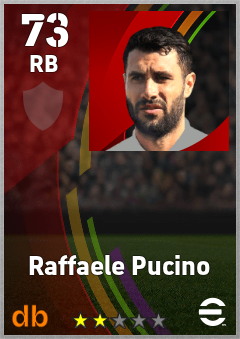 Raffaele Pucino — RB, OVR 73, MAX 73