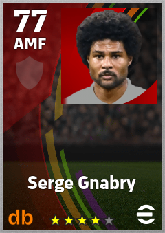 Serge Gnabry eFootball player card