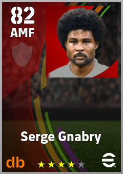 Serge Gnabry eFootball player card