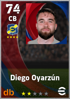 Diego Oyarzún eFootball player card