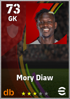 Mory Diaw eFootball player card