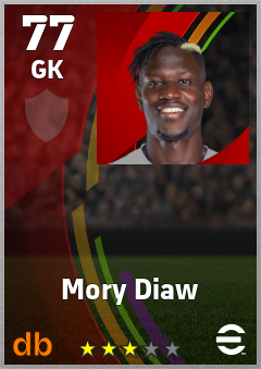 Mory Diaw eFootball player card